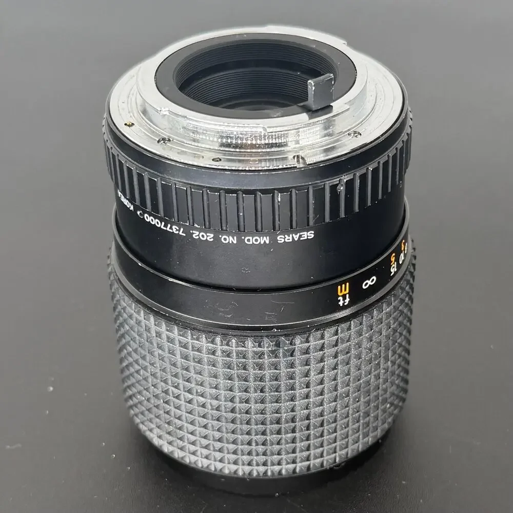 Vintage Sears 28-70mm F/3.5-4.5 MC Macro Zoom Lens For Pentax K Mount PK No 202